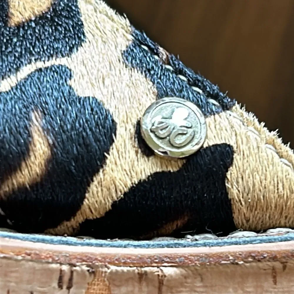 Sam Edelman Leopard Print Slides - Picture 4 of 6